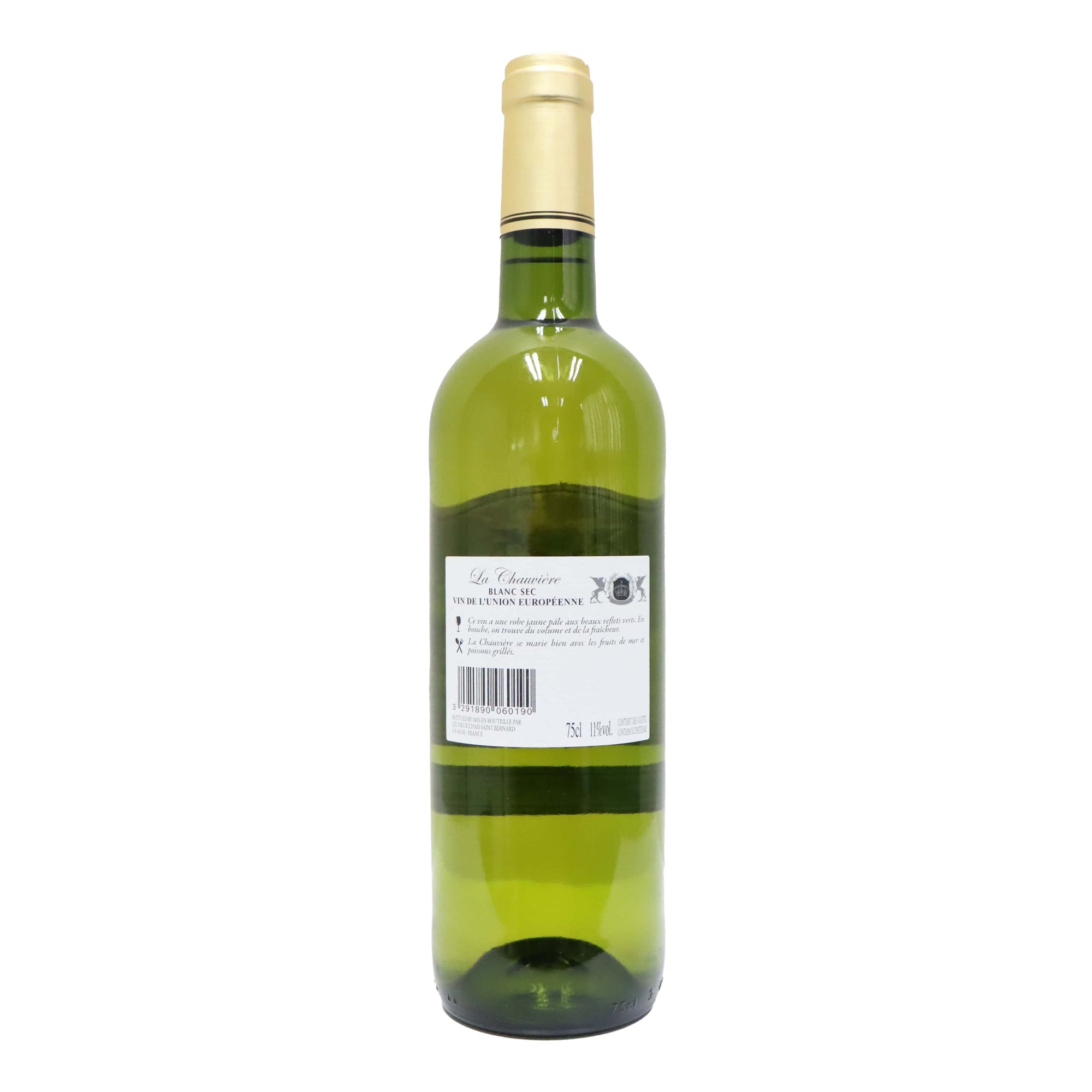 Vin de France La Chauviere Blanc Sec  750ml