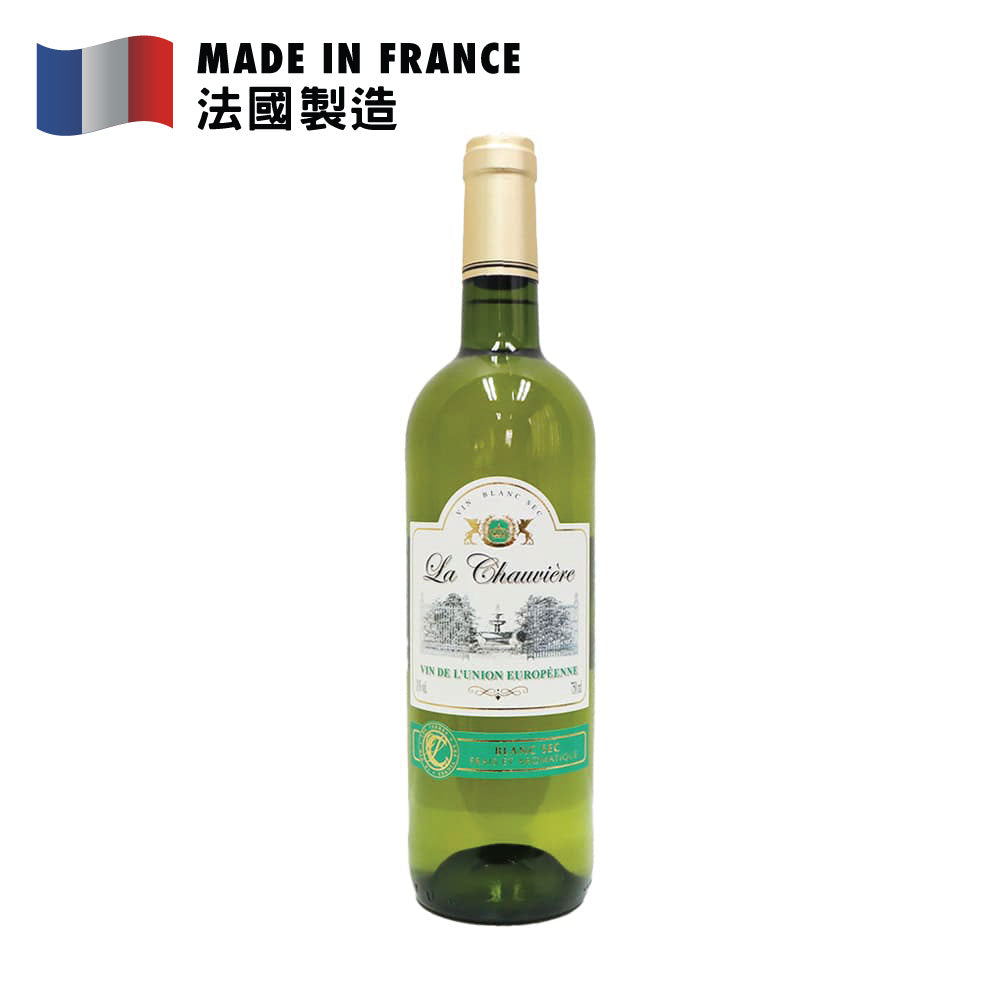 Vin de France La Chauviere Blanc Sec  750ml