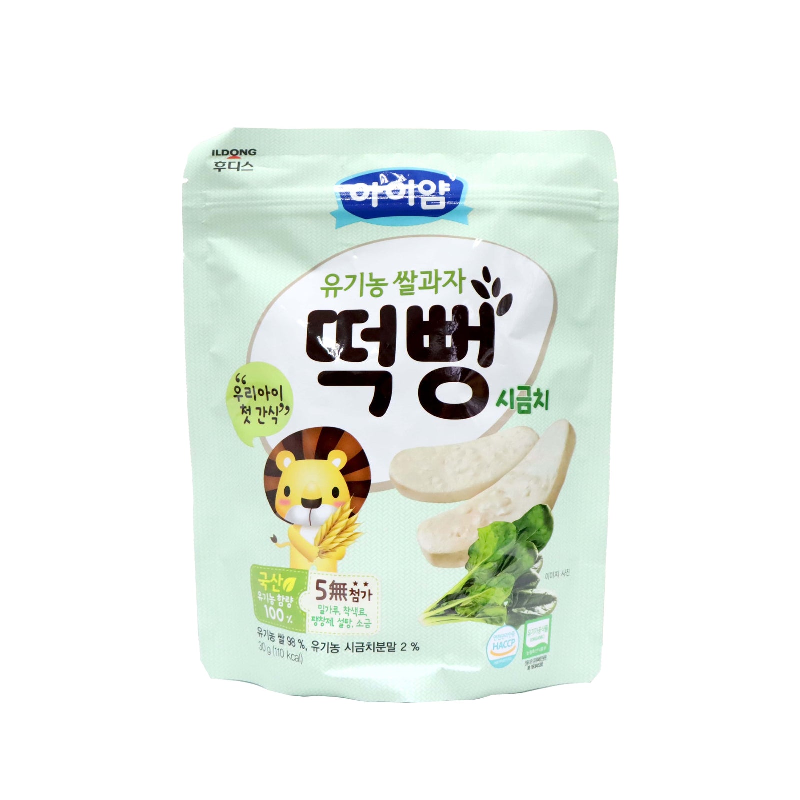 [BB] Ildong Organic Rice Rusk Veggie Flavour 30g