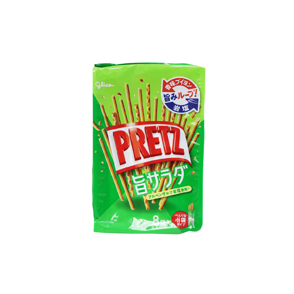 Glico 固力果 沙律味百力滋 (日本版) 8包裝