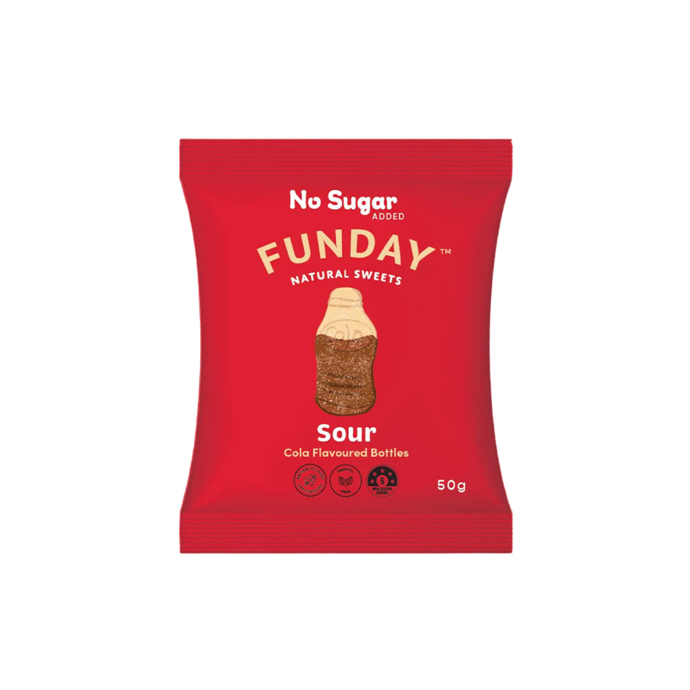Funday Sweet 天然無添加糖酸沙可樂軟糖 50g