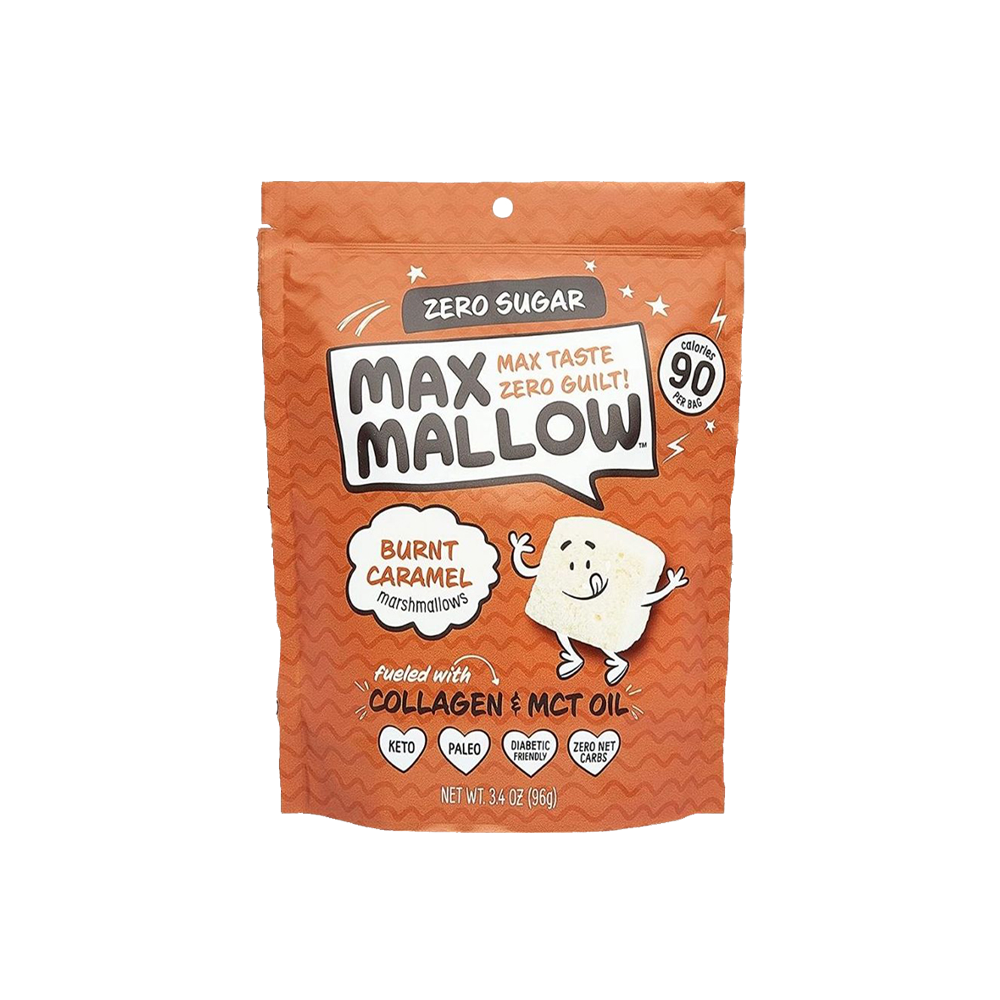 MaxSweet Sugar Free Marshmallow Burnt Caramel Flavour 96g