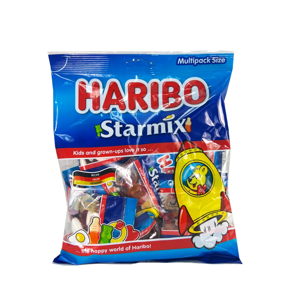 Haribo 獨立包裝迷你星際派對軟糖 大袋裝 250g
