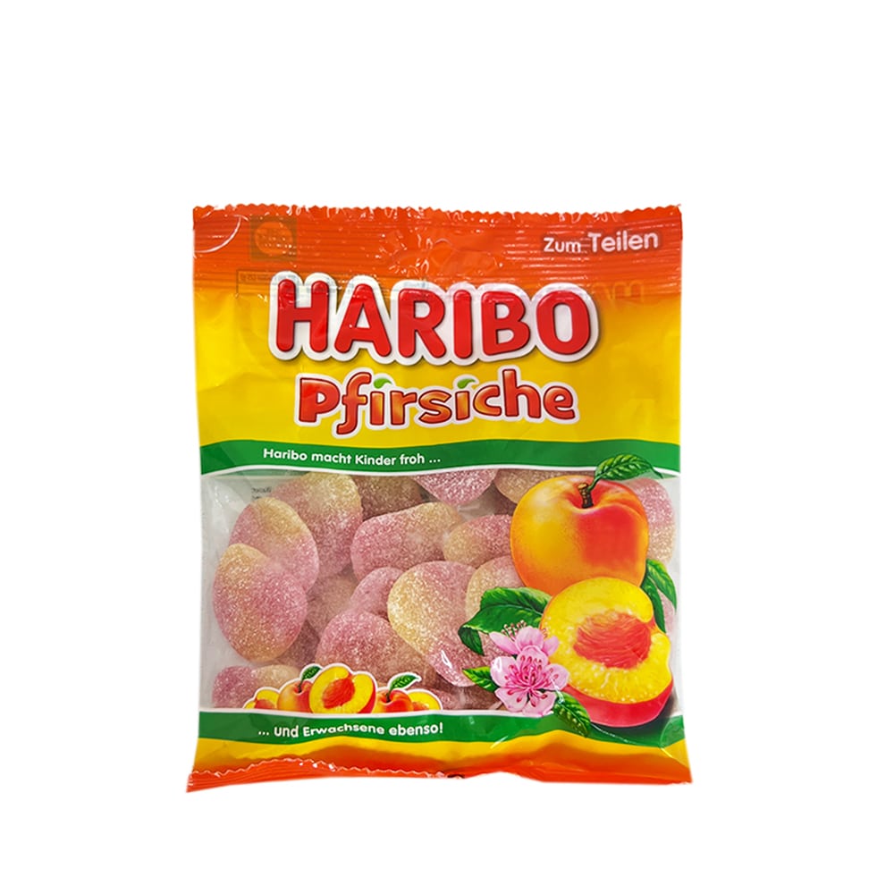 Haribo 蜜桃心心軟糖 175克