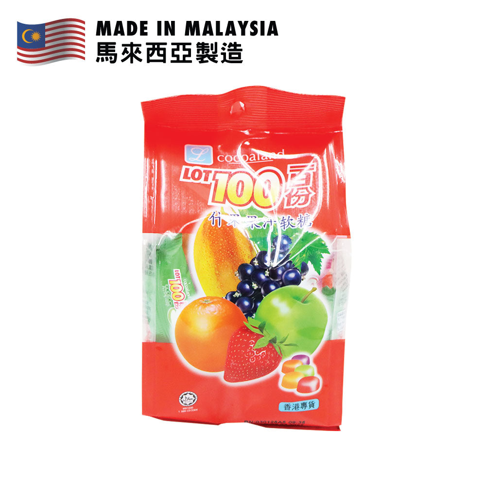 Cocoaland Lot 100一百份 雜果軟糖 150克
