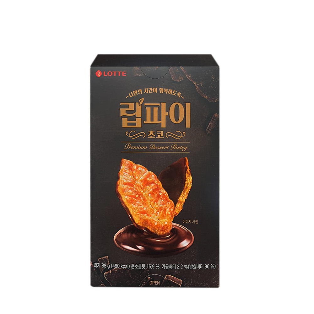 Lotte Premium Dessert Pastry Leaf Pie Choco 88g