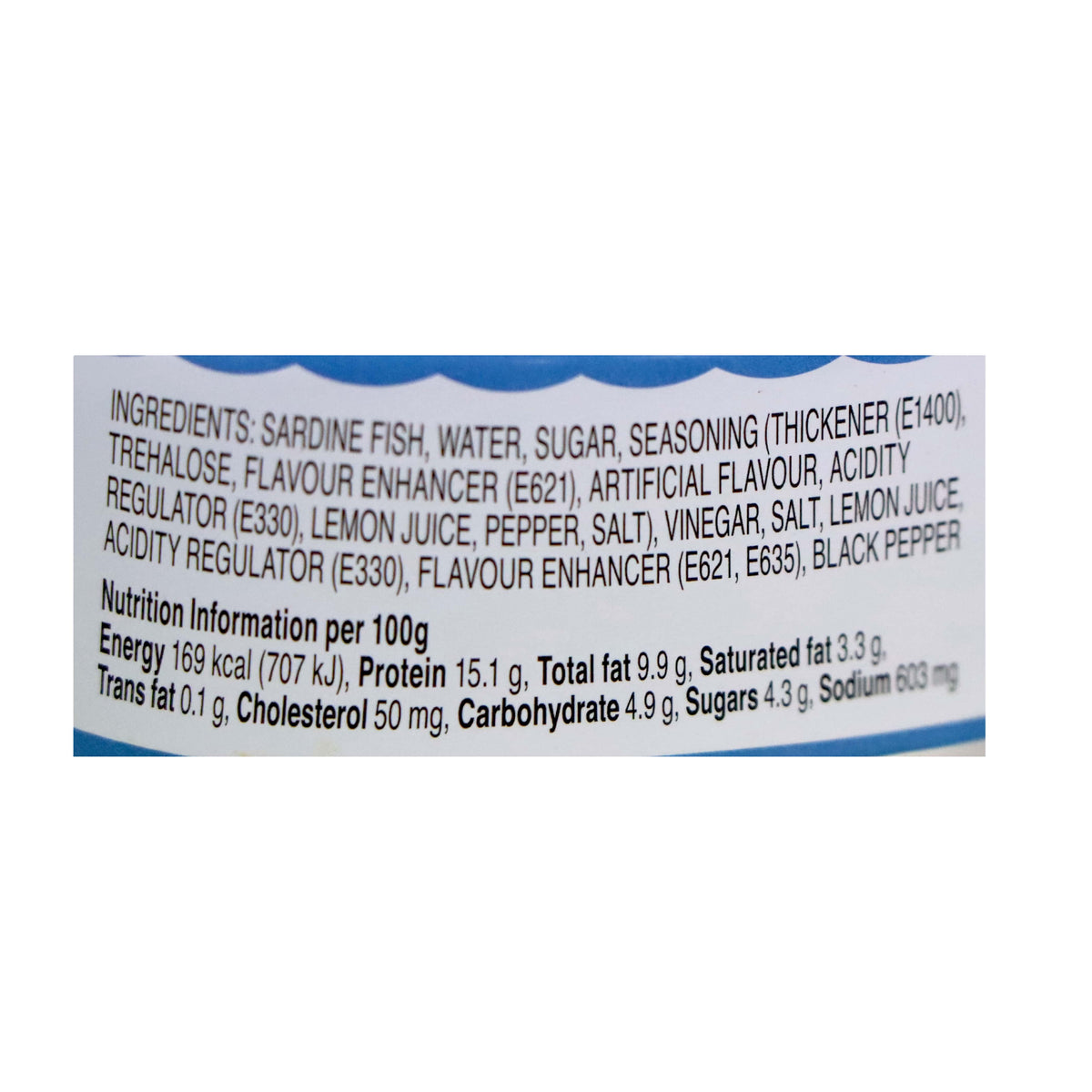 地捫日式檸檬汁沙甸魚 100克