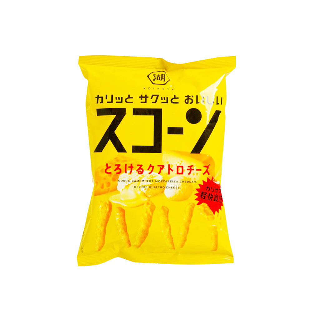 Koikeya Corn Snack Sticks Cheese Flavour 78g