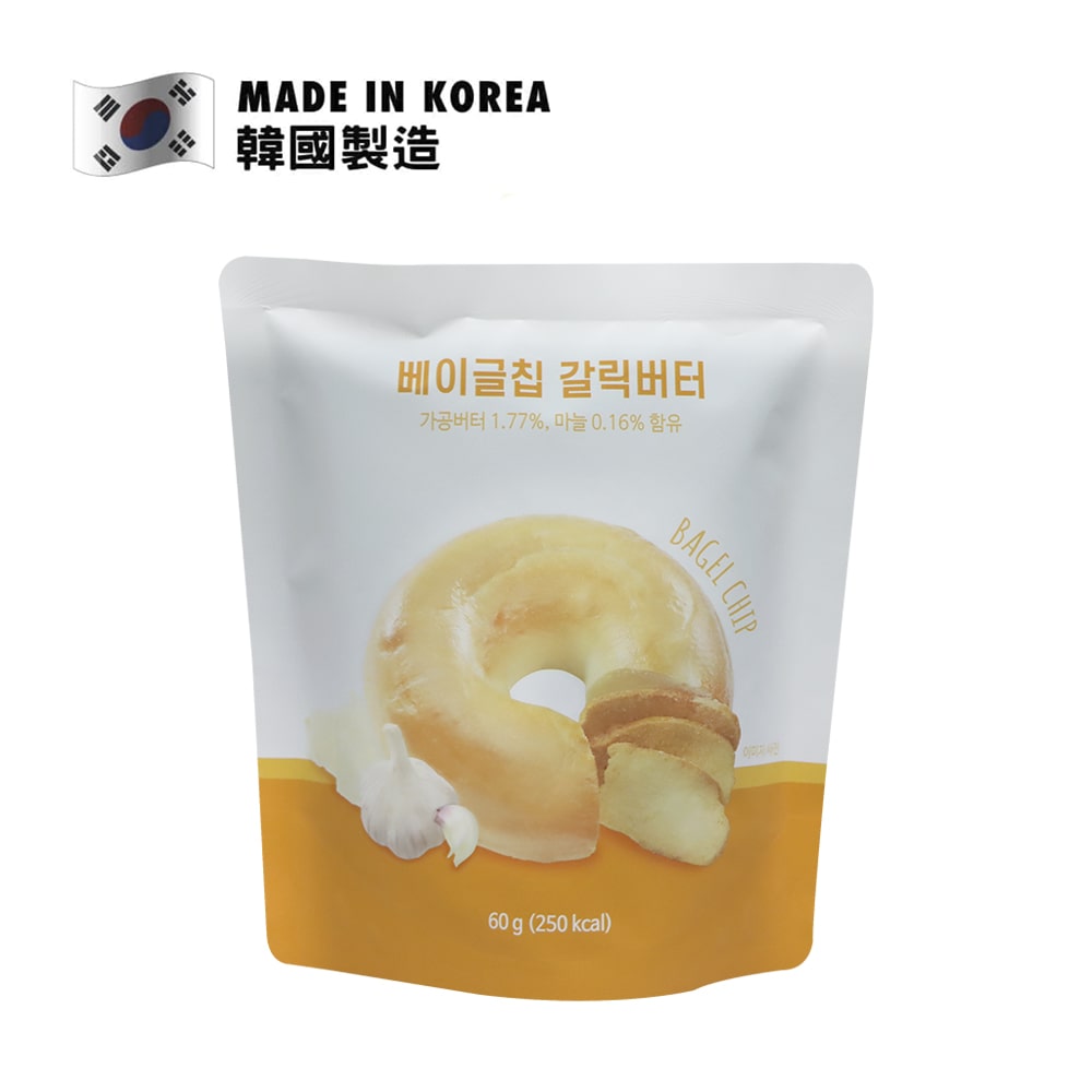 韓國 FAMILLE 低卡蒜蓉牛油貝果脆片 60克