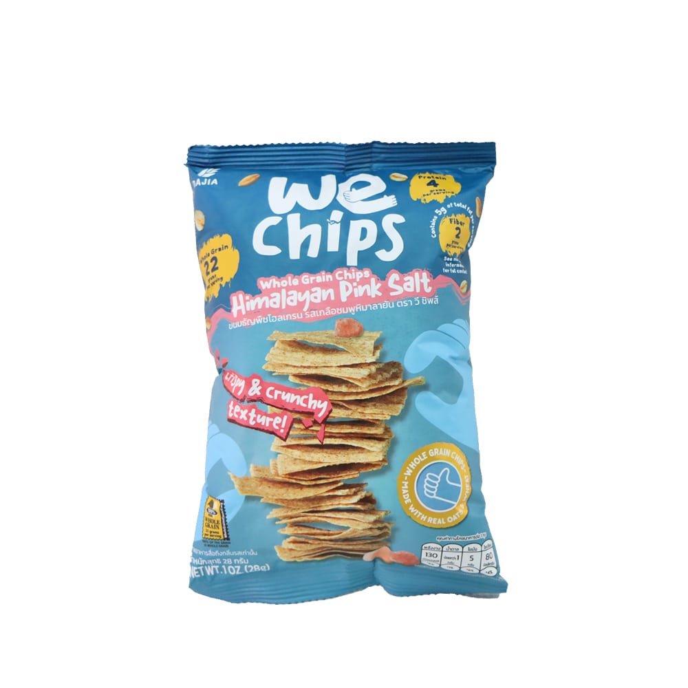 We Chips 全穀脆片 喜瑪拉雅岩鹽味 28克