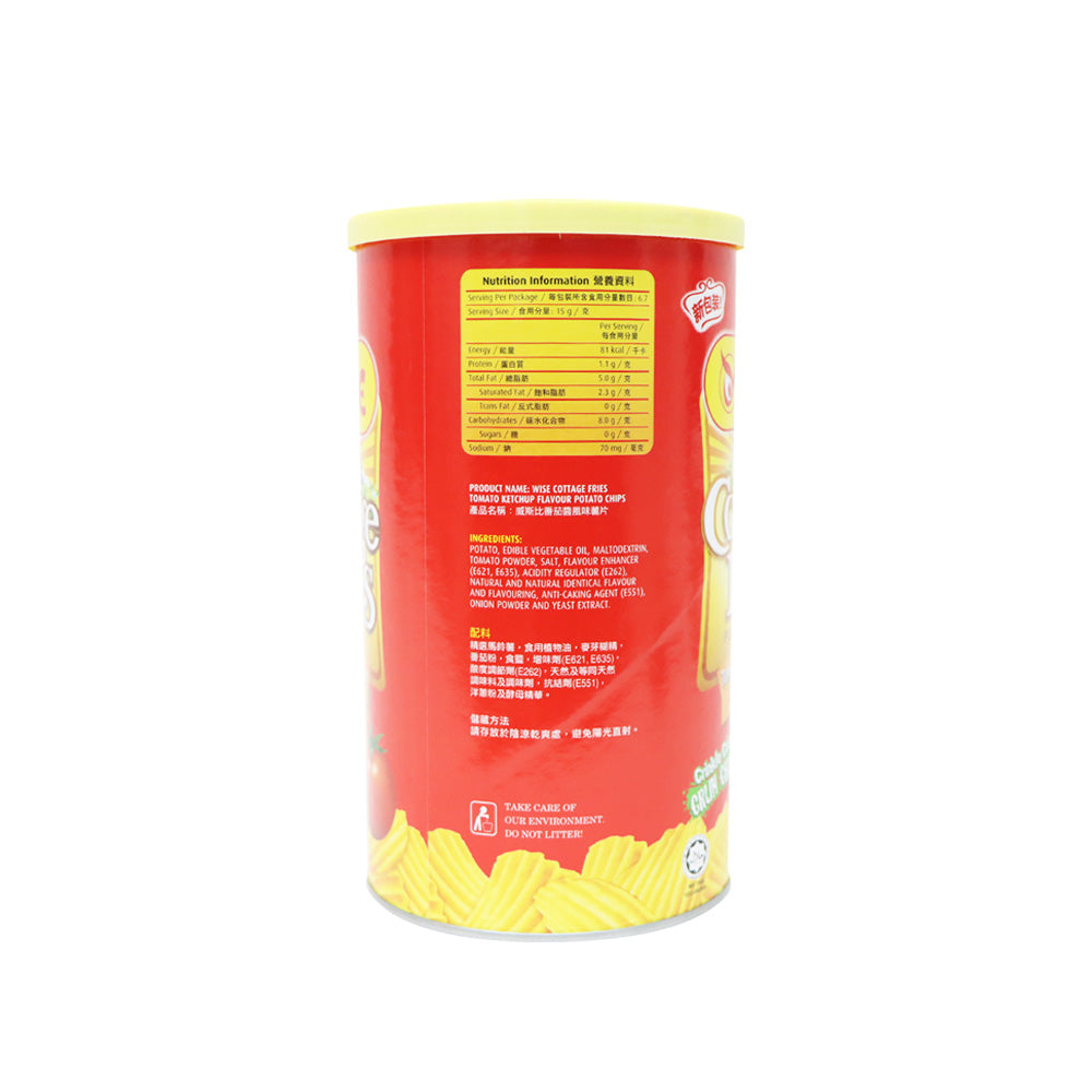 WISE Potato Chips Tomato Ketchup Flavour 100g