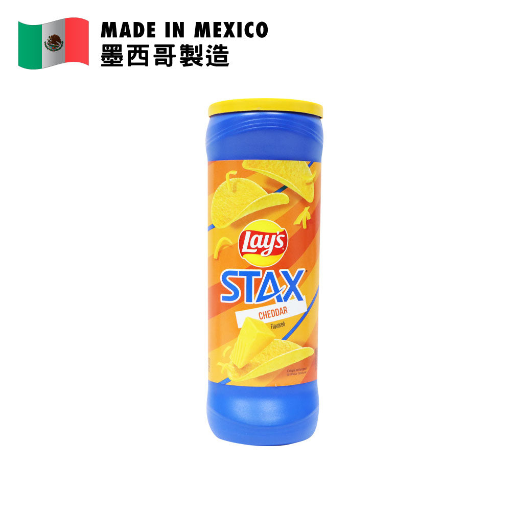 LAY&#39;S STAX Cheddar Potato Chips 155.9g