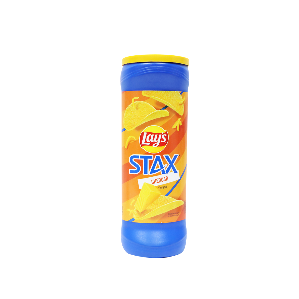 LAY'S STAX Cheddar Potato Chips 155.9g