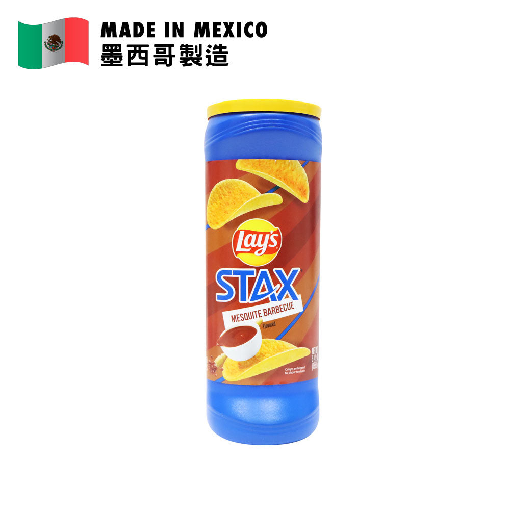 Lay&#39;s 樂事 STAX 筒裝燒烤味薯片 155.9克