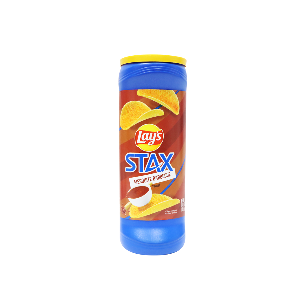 Lay's 樂事 STAX 筒裝燒烤味薯片 155.9克