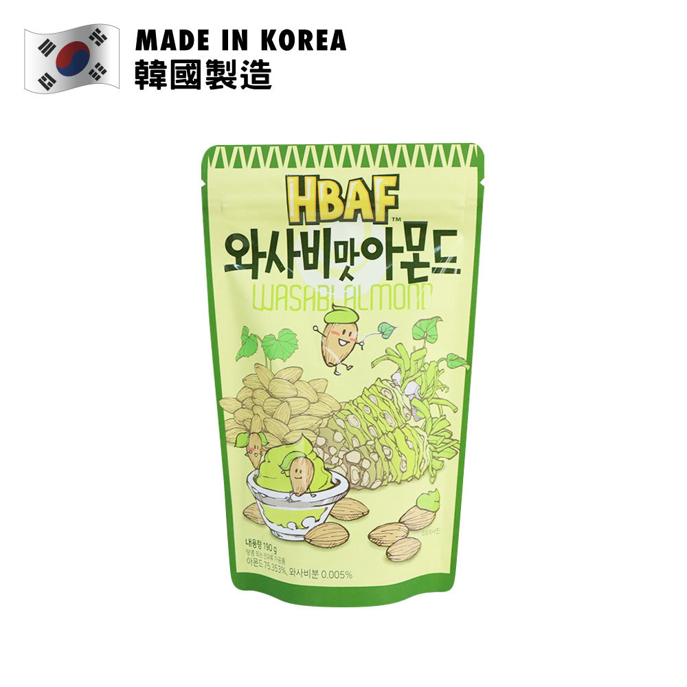 HBAF 乾焗原粒芥末杏仁 190克