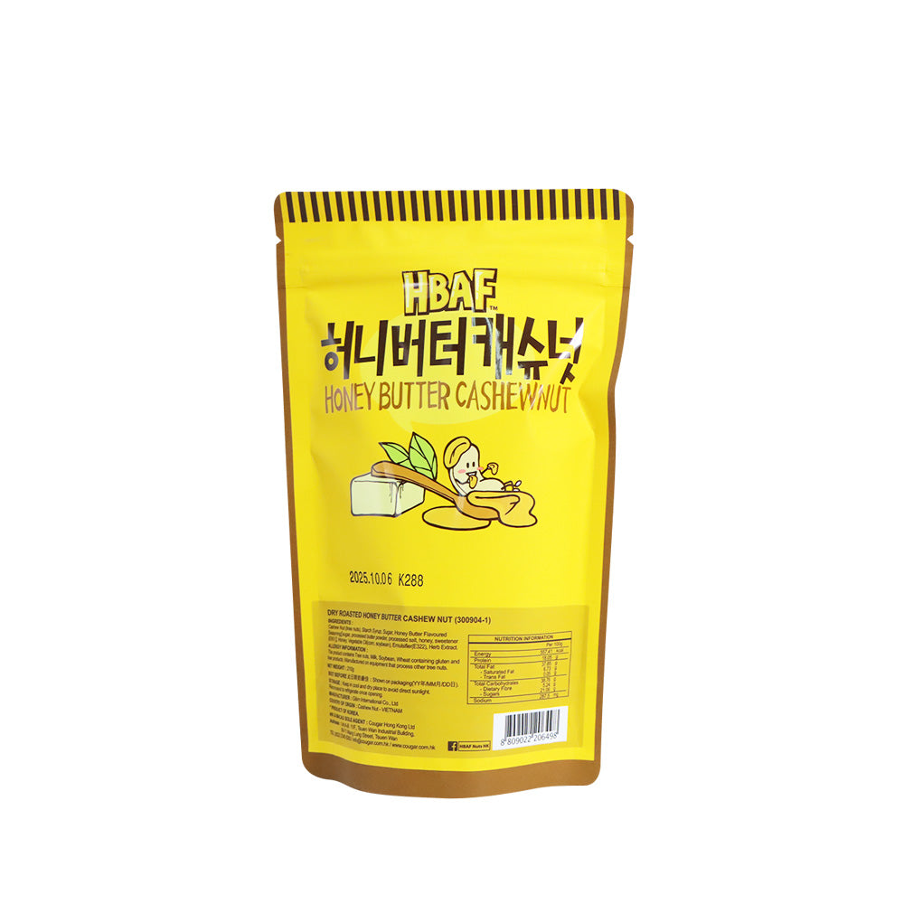 HBAF Dry Roasted Honey Butter Cashew Nut 210g