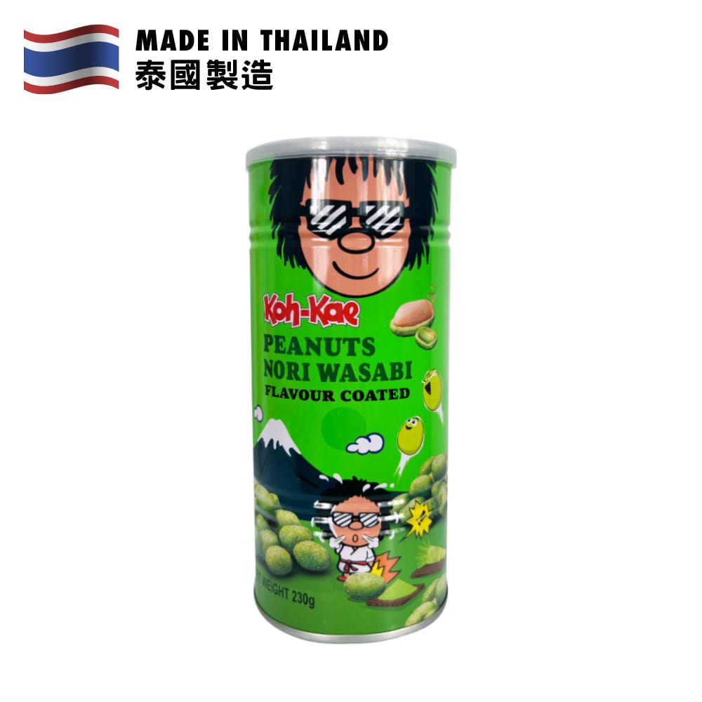 Koh-Kae Nori-Wasabi Flavour Coated Peanuts 230g