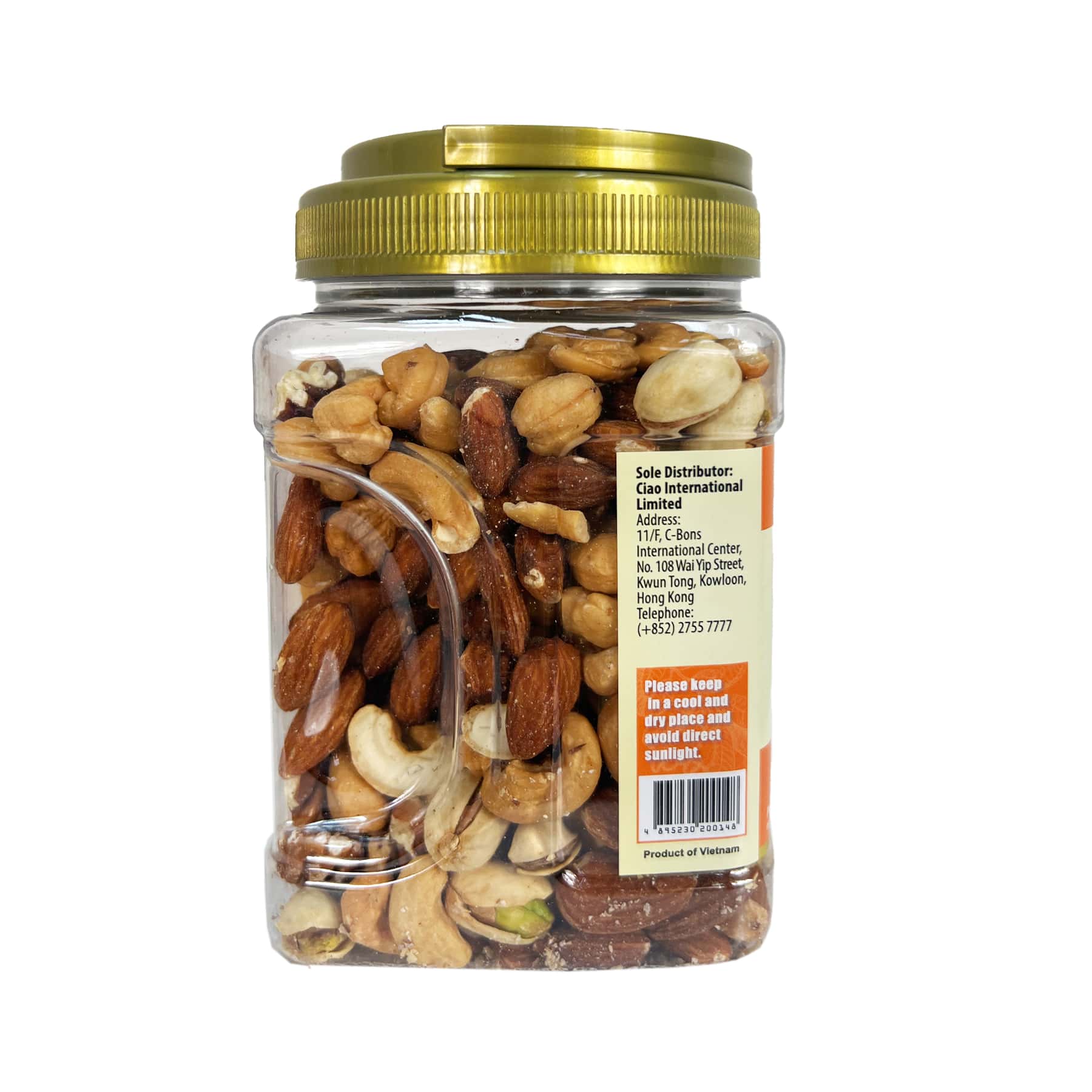 Kalbarri Unsalted Mixed Nuts 450g