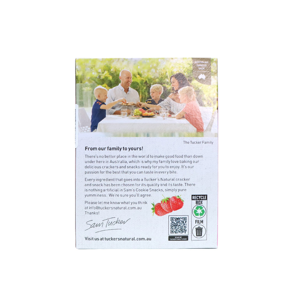 Tucker's Natural Sam's Cookie 蛋白質士多啤梨曲奇餅 60克