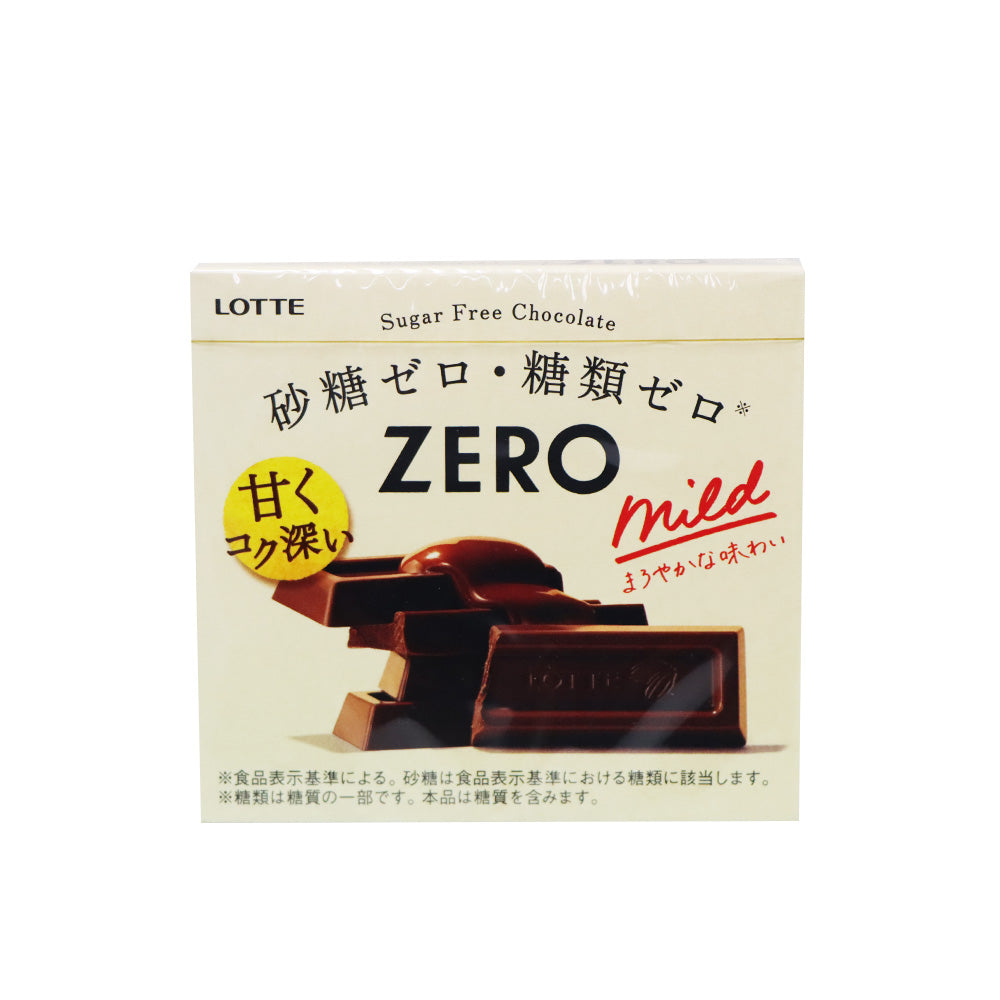 LOTTE Zero Sugar Free Chocolate 50g