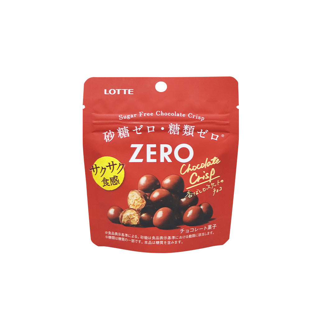 Lotte Zero Sugar Free Chocolate Crisp 28g