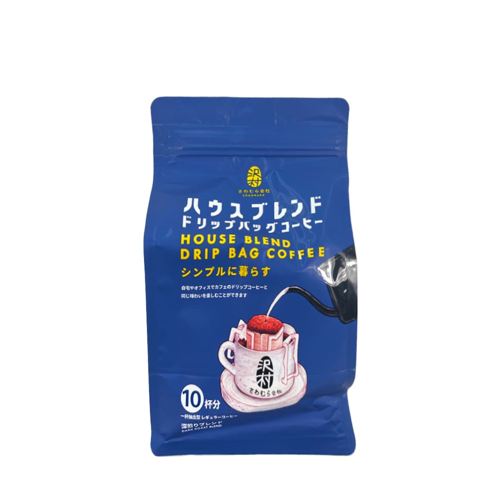 沢村會社 滴濾式掛耳特濃咖啡粉 80克