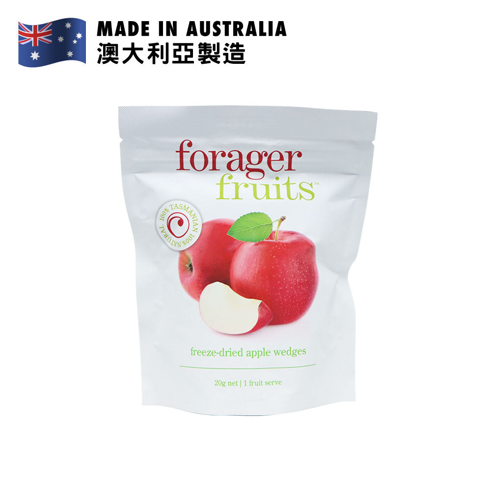 Forager Fruits 冷凍乾燥厚切蘋果乾 20克