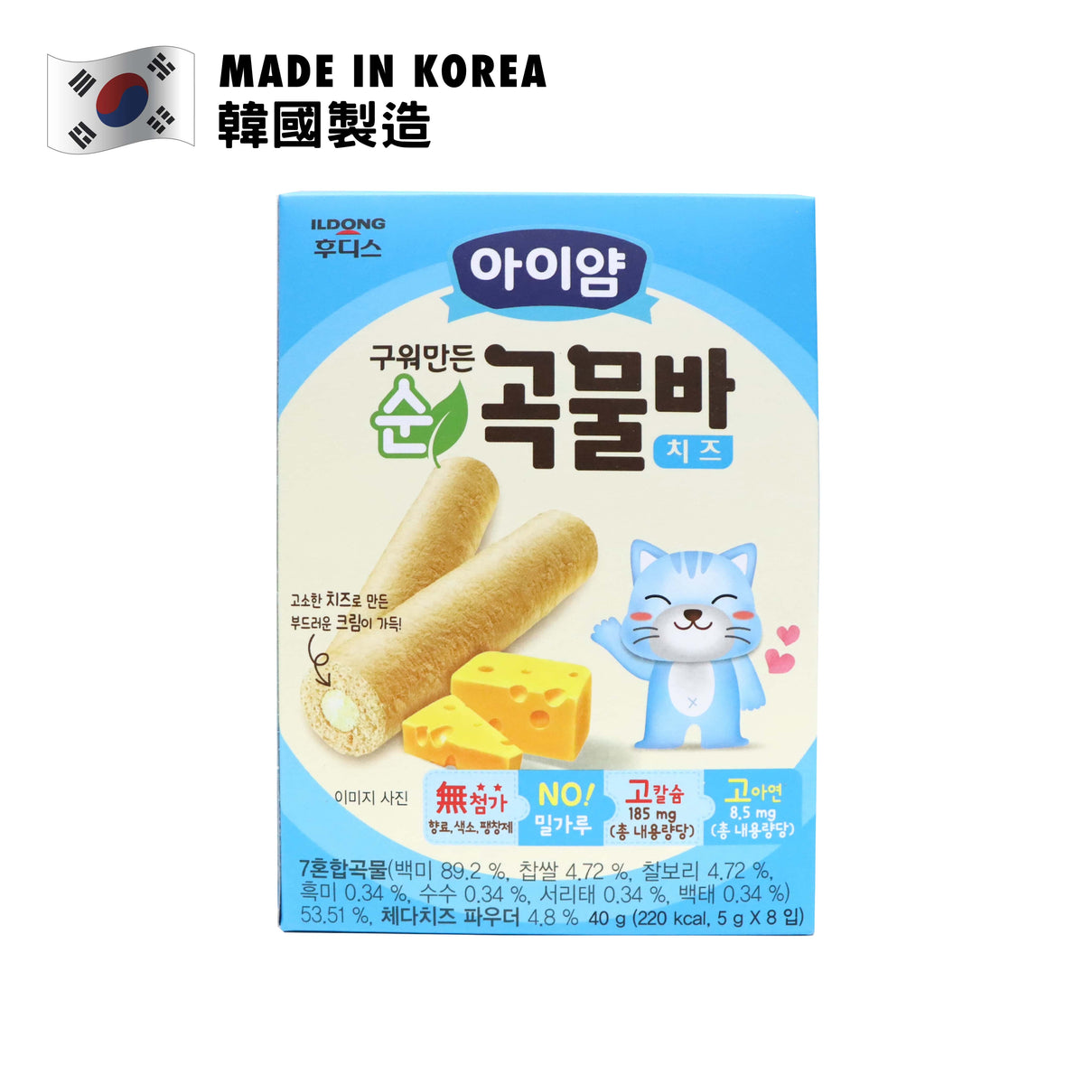 Ildong Cheese Grain Bar 40g