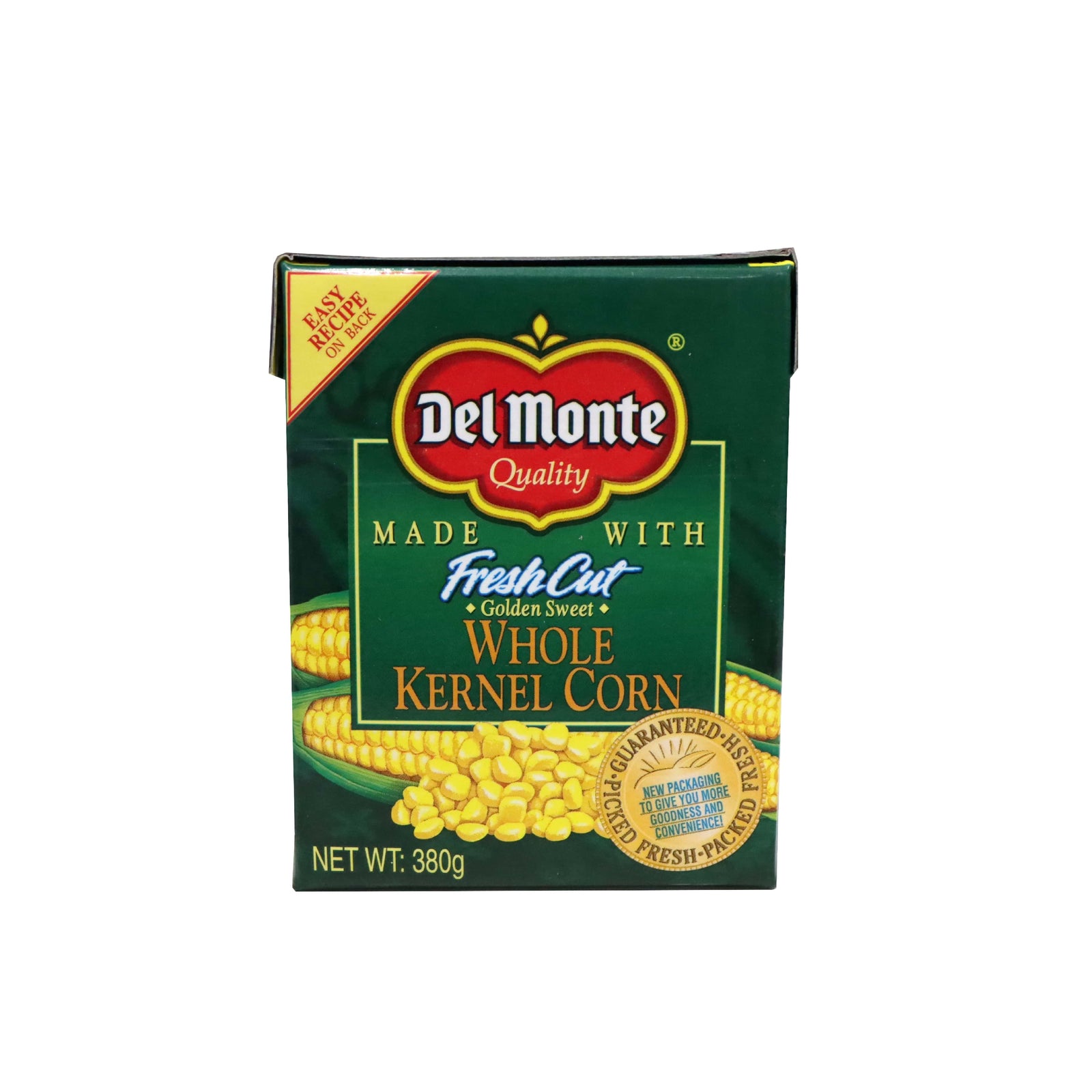 Del Monte Tetra Pack Whole Kernel Corn 380g