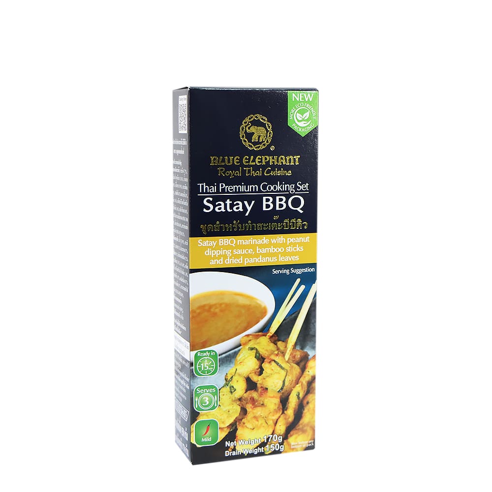 Blue Elephant Cooking Set Satay BBQ 170g