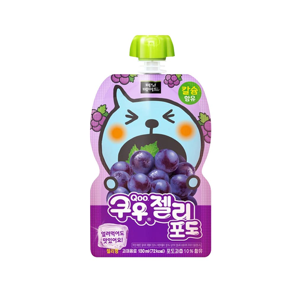 Minute Maid Qoo Jelly Drink Grape Flavour 130ml