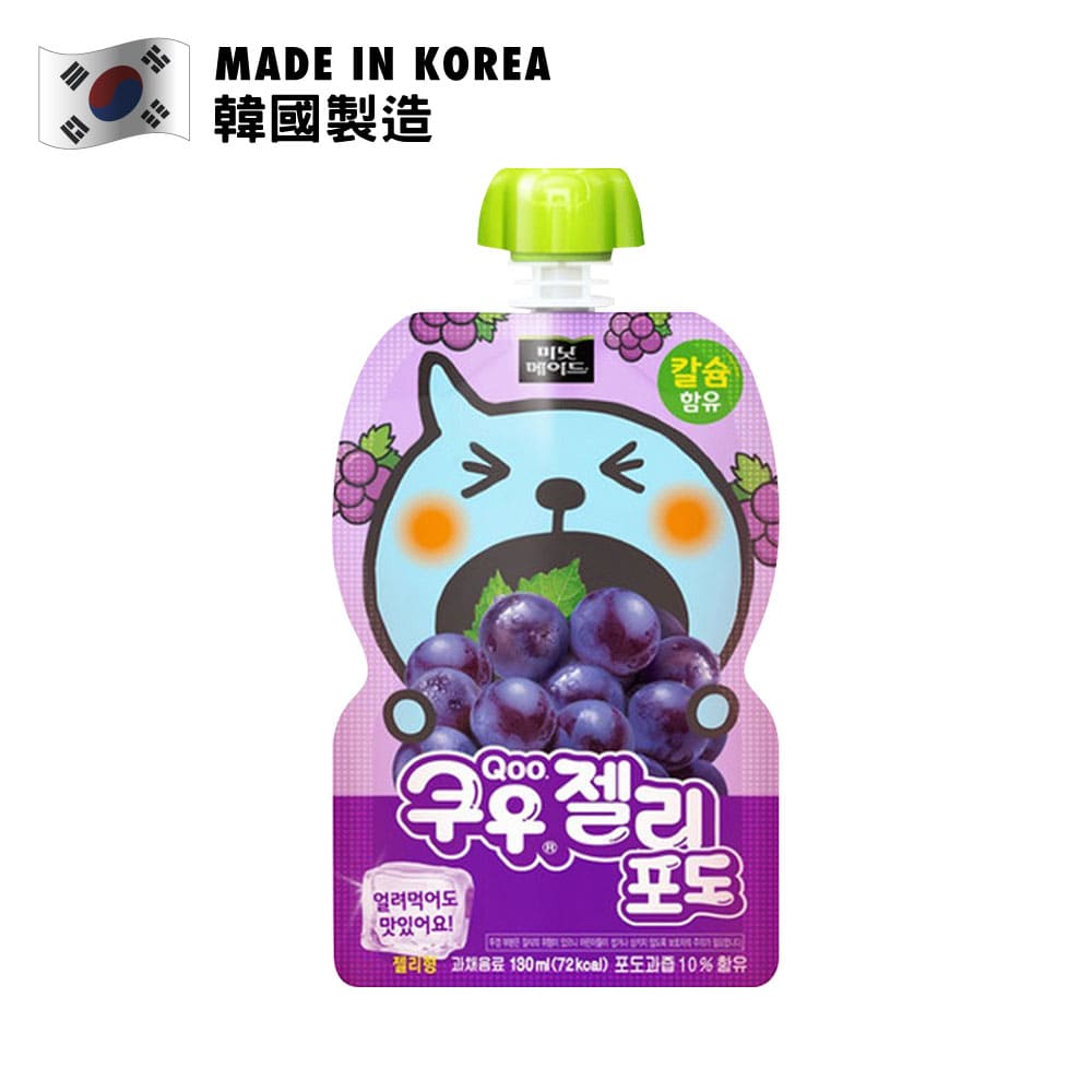 Minute Maid Qoo Jelly Drink Grape Flavour 130ml