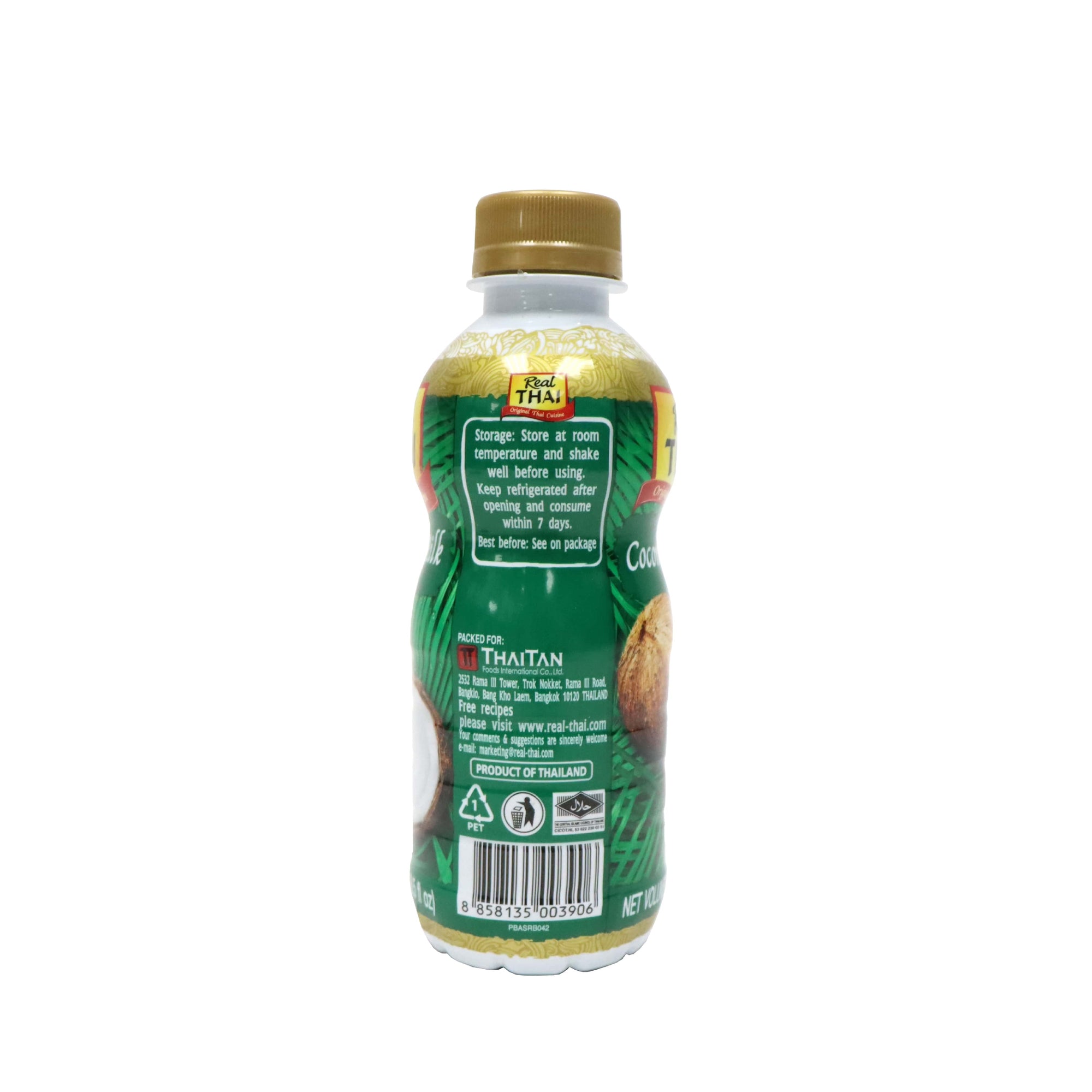 Real Thai Coconut Milk (PET bottle) 250ml