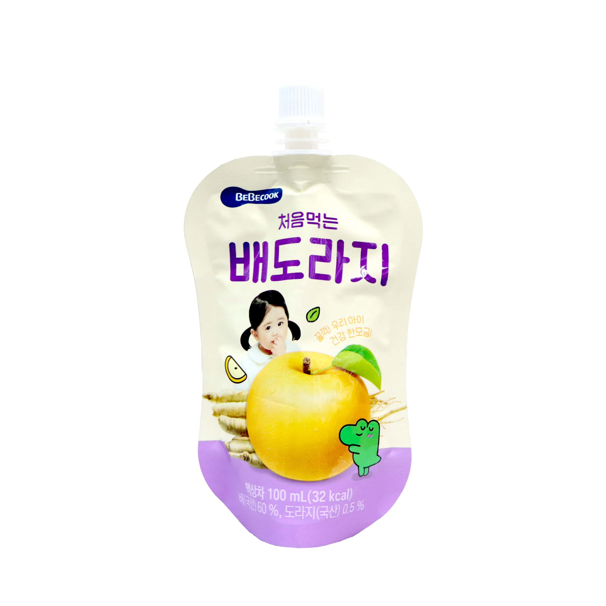 Bebecook 蜜梨桔梗果汁 100毫升