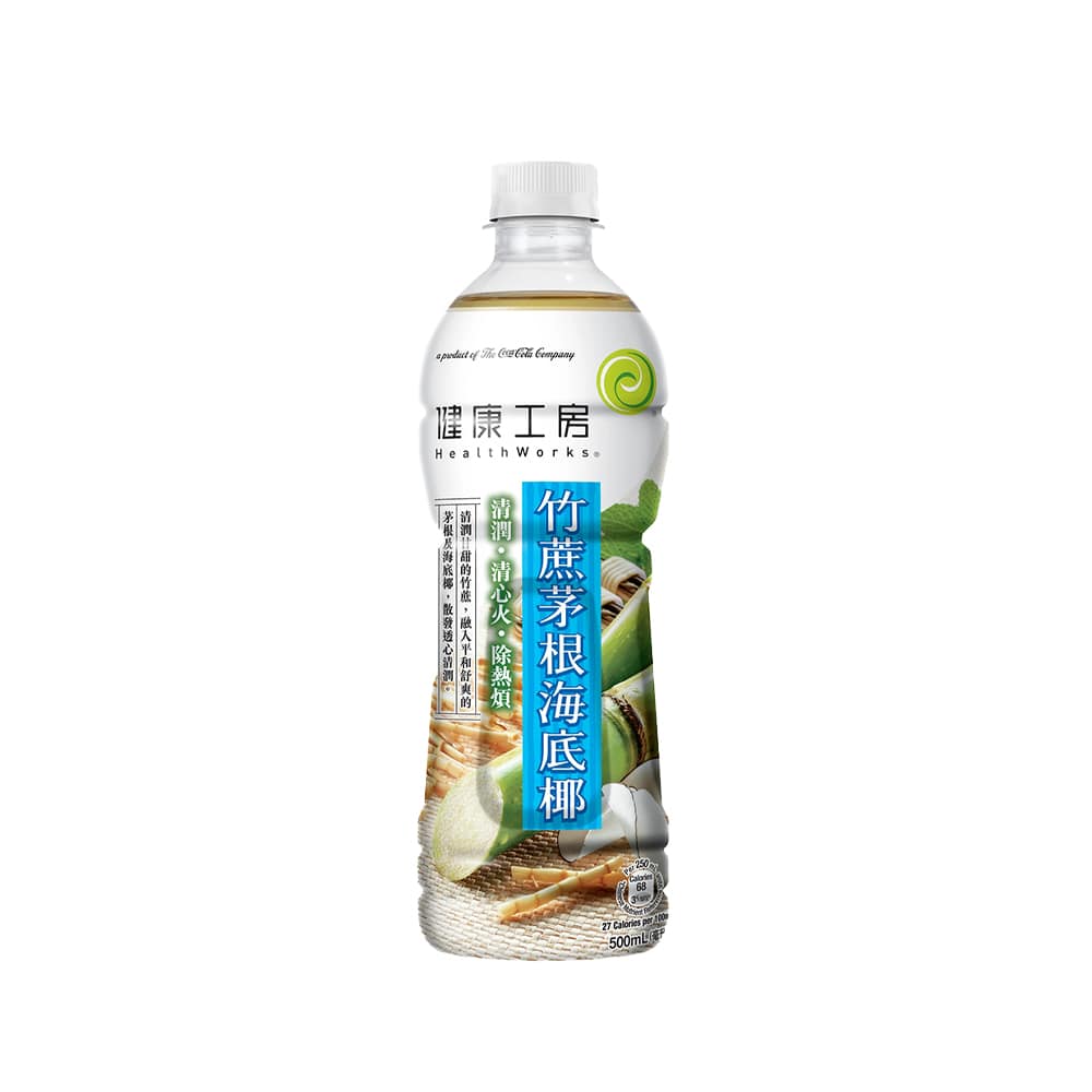 健康工房 竹蔗茅根海底椰 500毫升