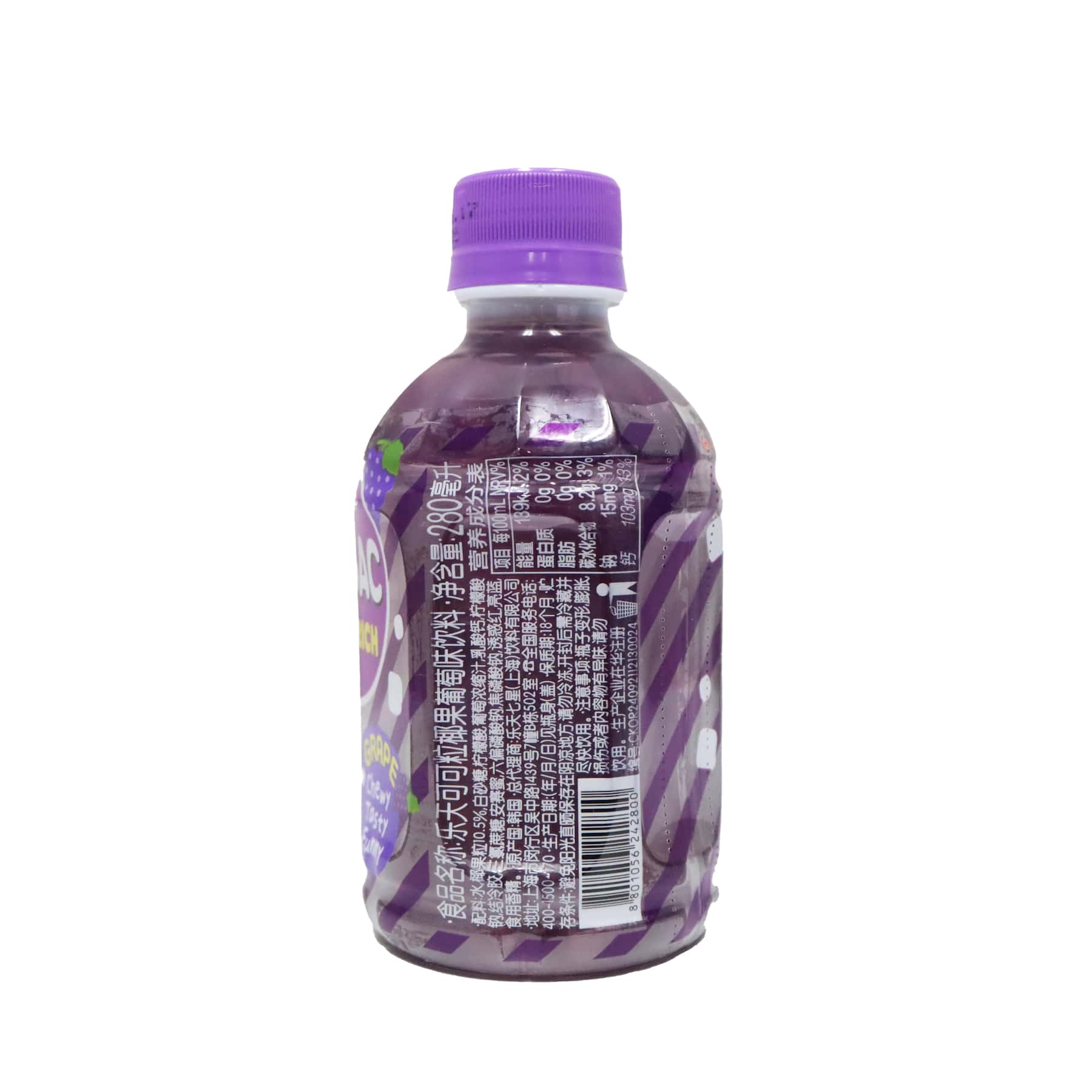 Lotte 樂天 粒粒椰果飲品 提子味 280毫升