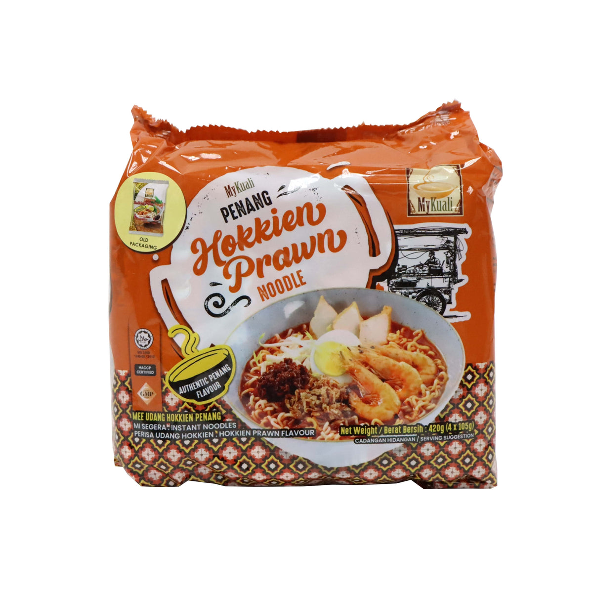 MyKuali Penang Hokkien Prawn Soup Noodle 105g x 4