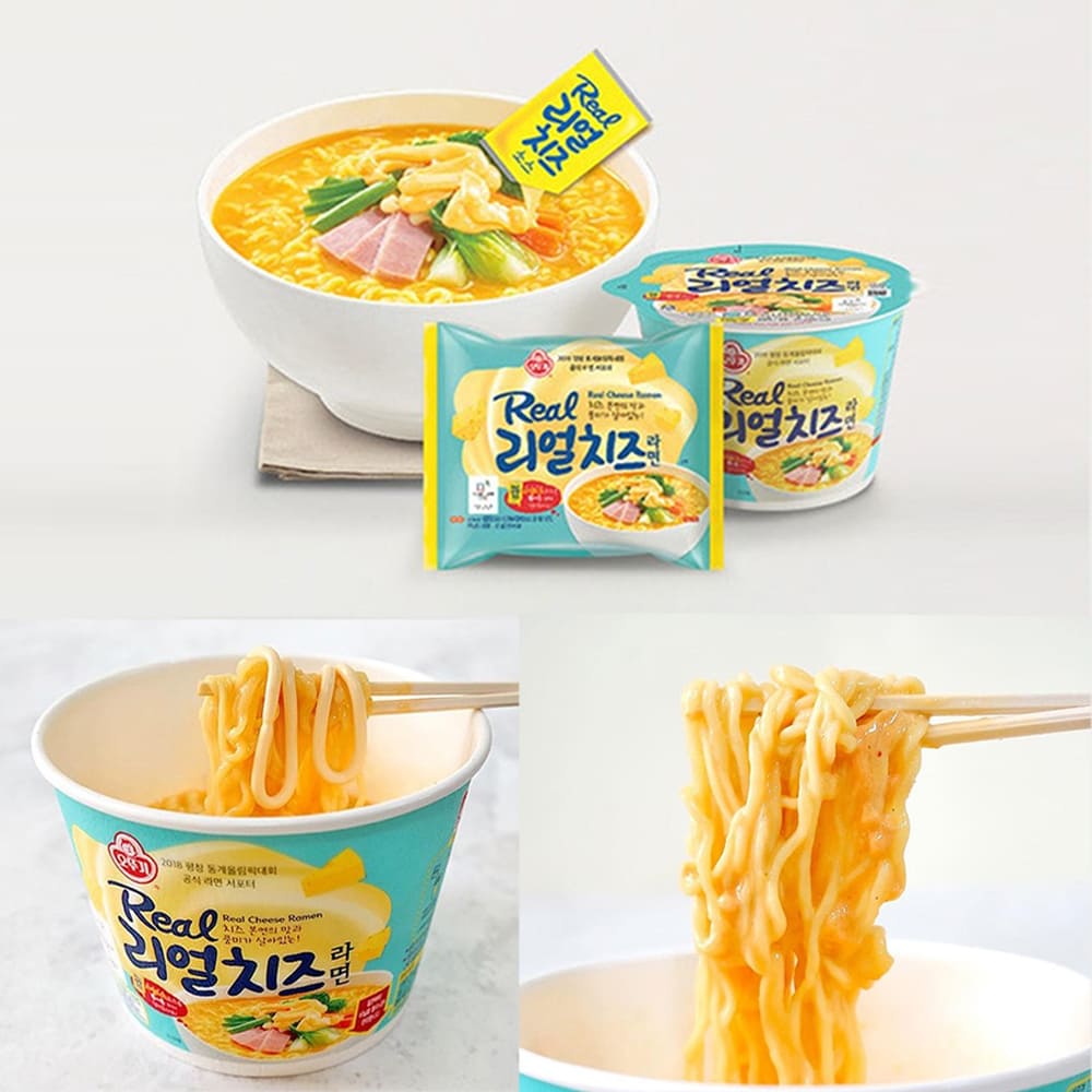 Ottogi Real Cheese Ramen Cup 120g