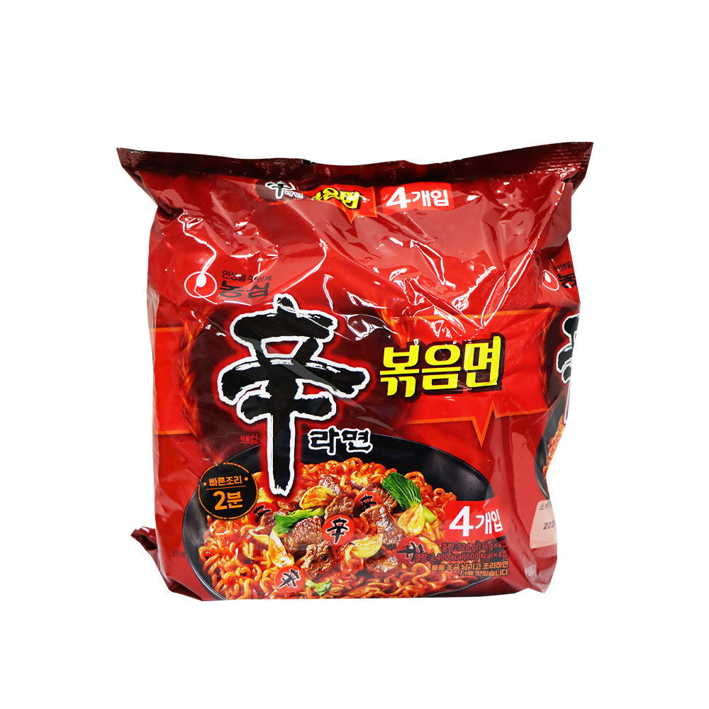 Nongshim Shin Ramyun Dry Noodles 4 Packs 524g