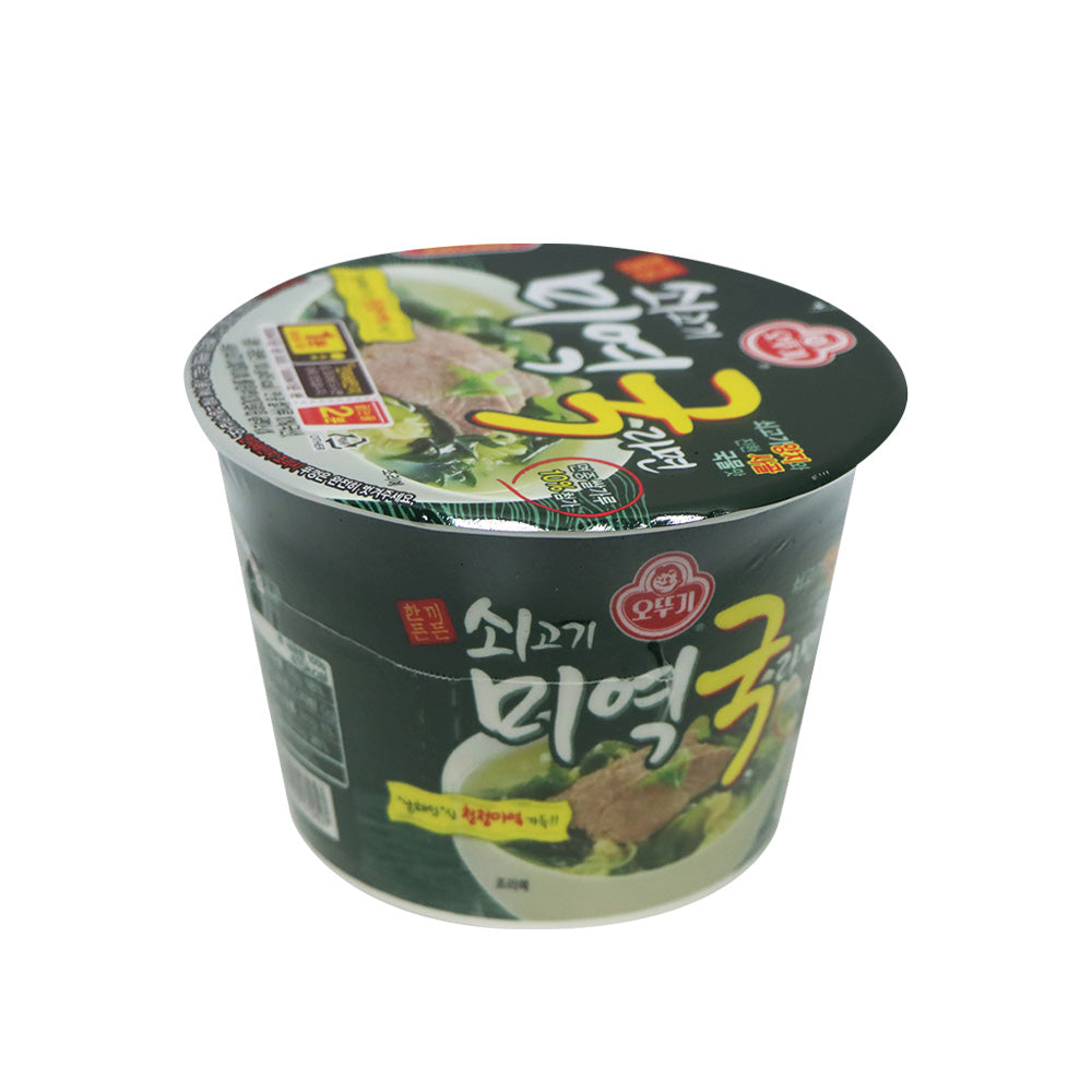 Ottogi Beef and Seaweed Soup Ramen 100g