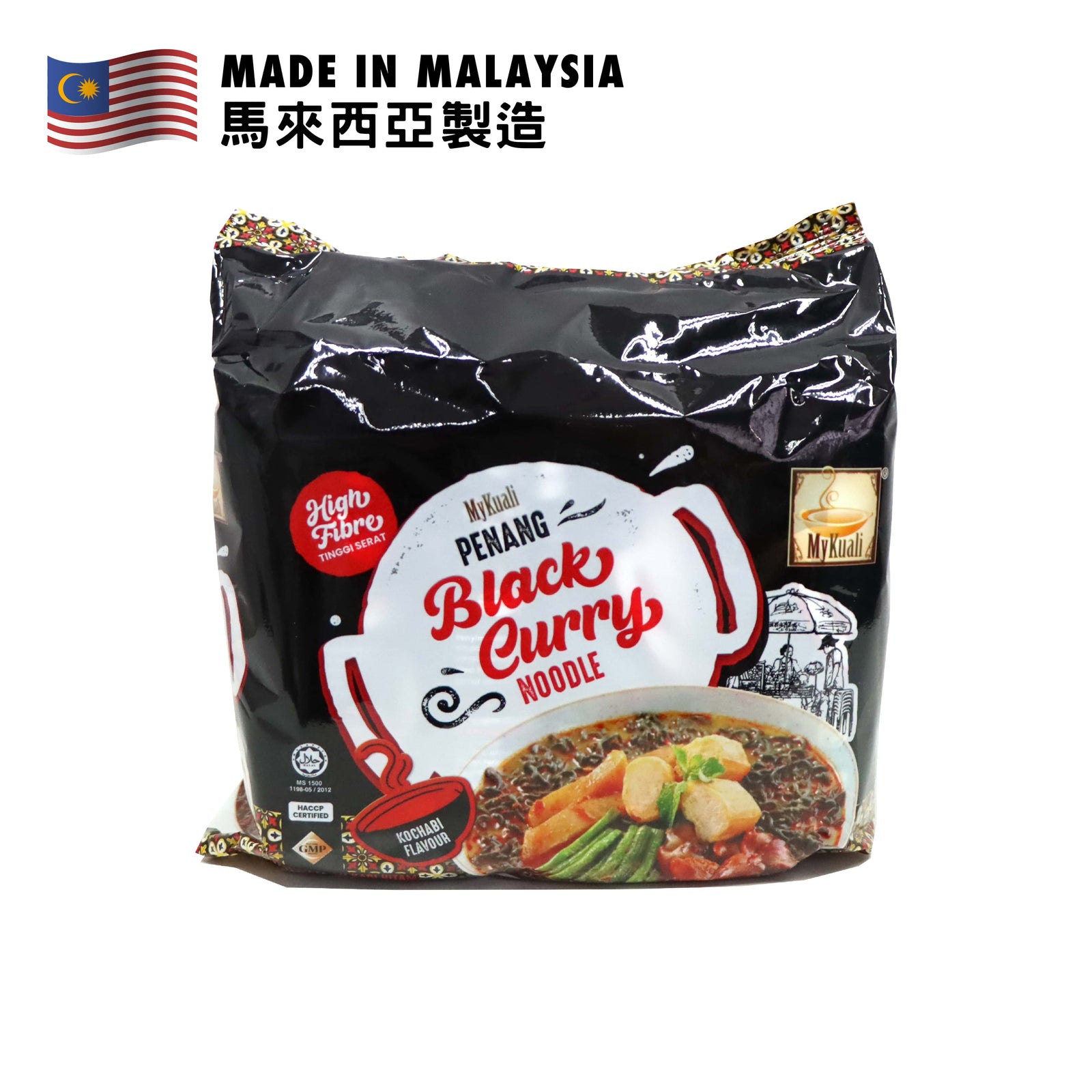 MyKuali Penang Black Curry Noodle 110g x 4