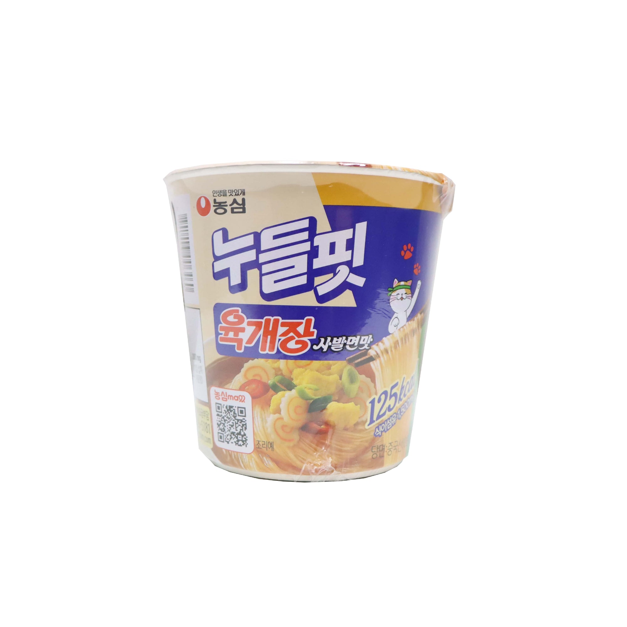 農心 Noodle Fit 非油炸低卡粉絲杯 辣牛肉湯味 35.5克