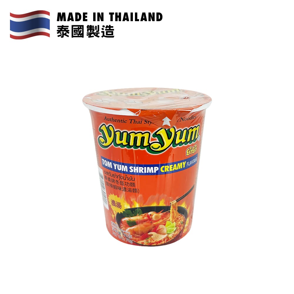Yum Yum Tom Yum Shrimp Creamy Cup Noodles 70g