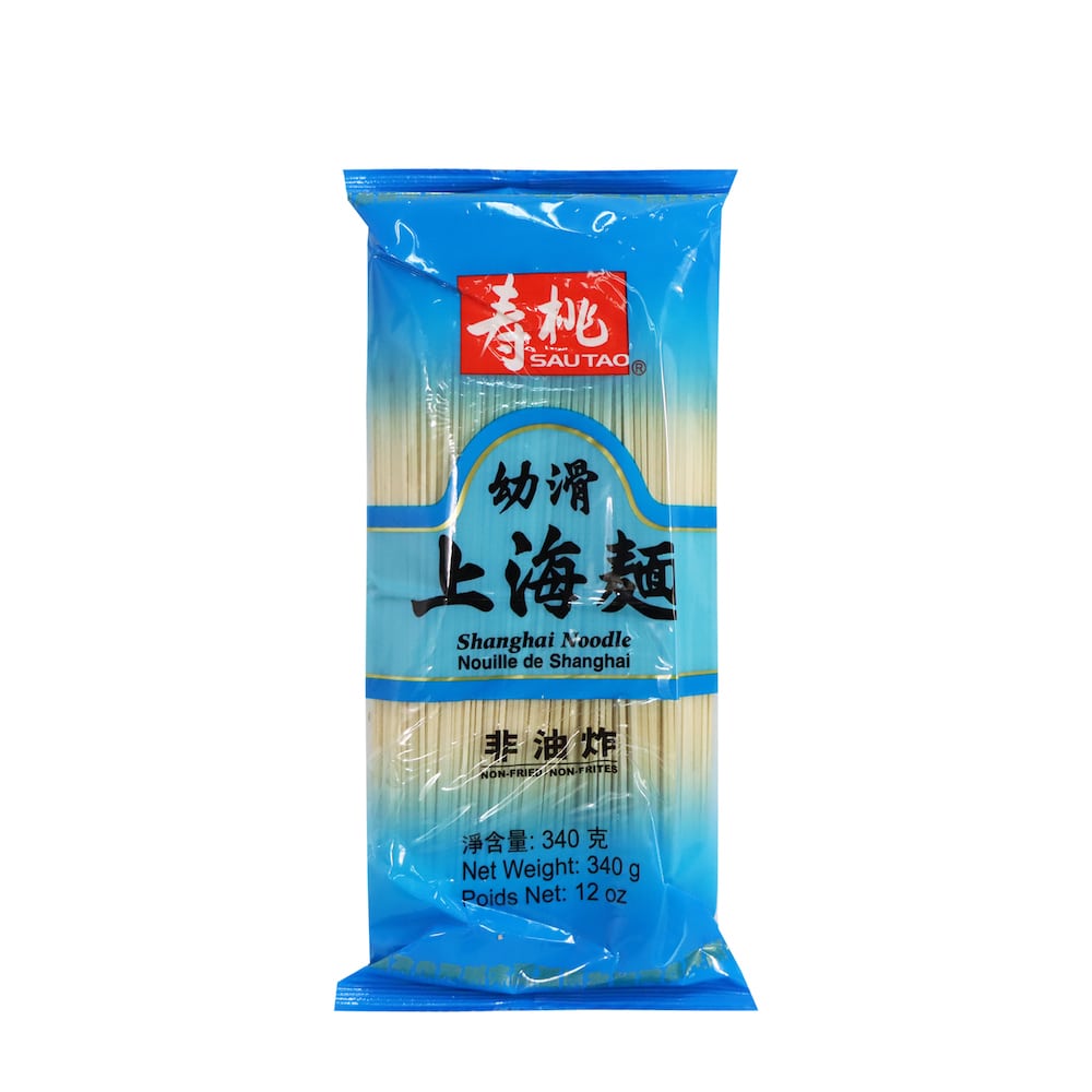 壽桃 幼滑上海麵 340克