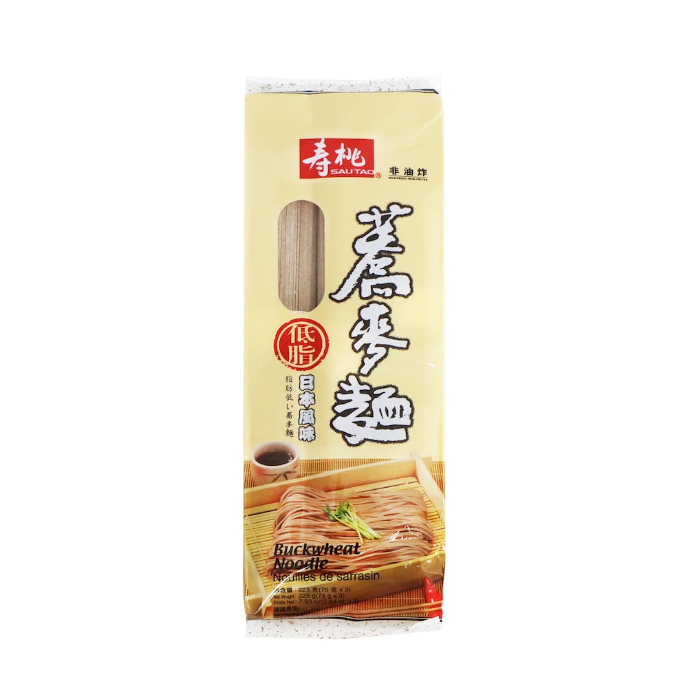 壽桃 低脂蕎麥麵 225克