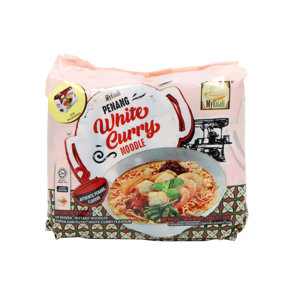 MyKuali Penang White Curry Noodle 100g x 4