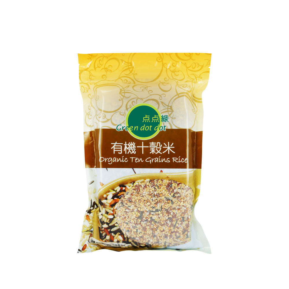 Green Dot Dot Organic Ten Grains Rice 1kg