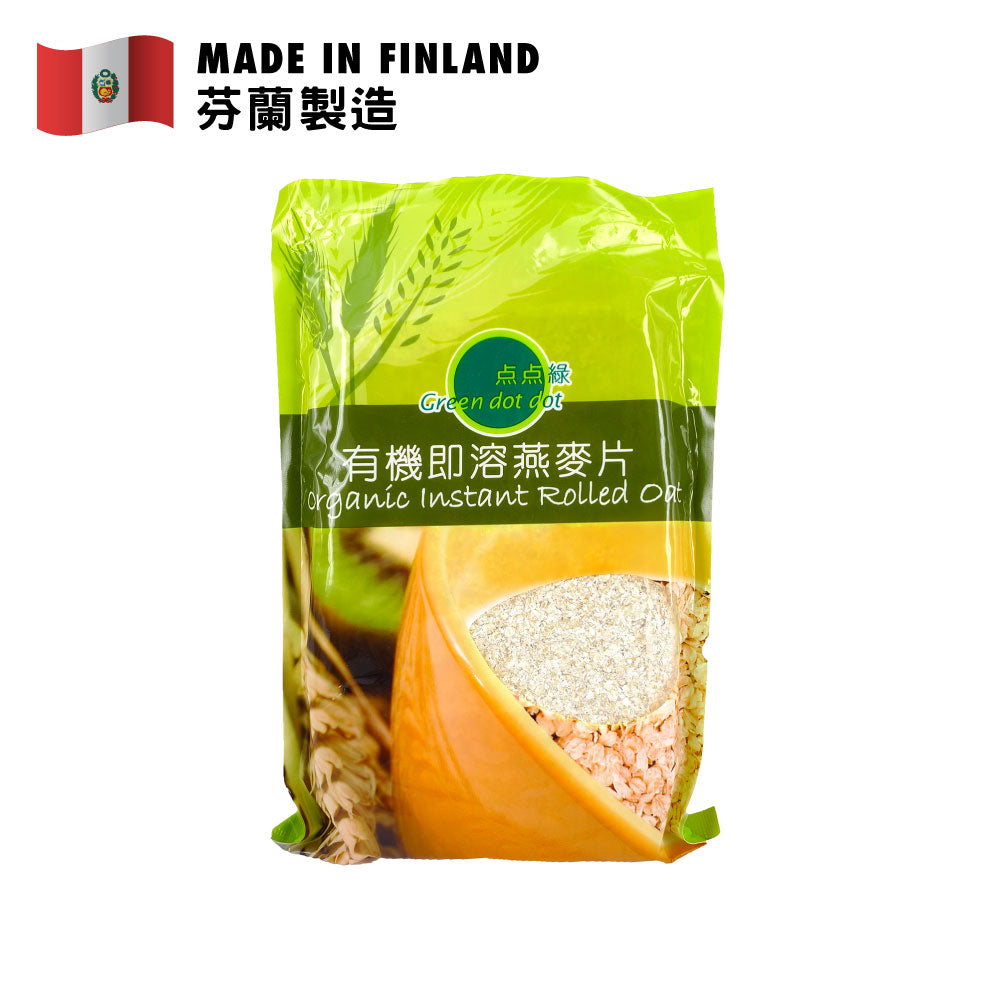 Green Dot Dot Organic Instant Rolled Oat 500g