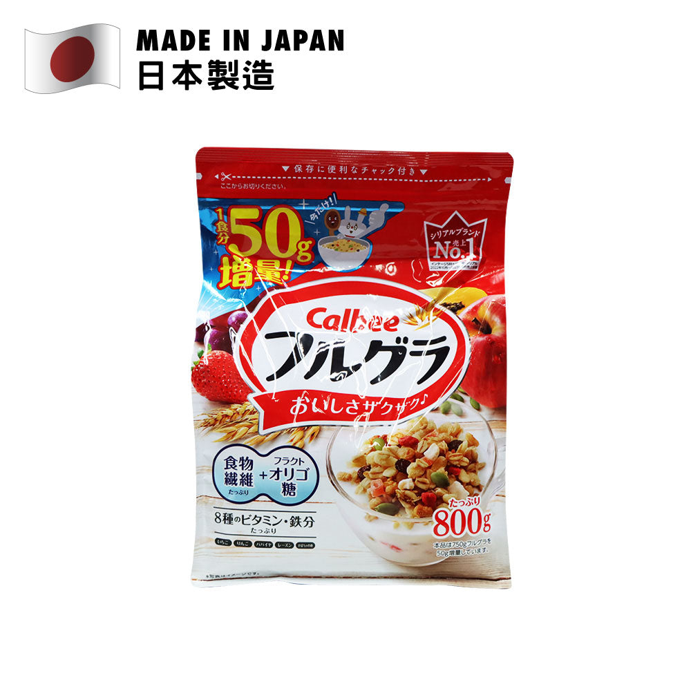 Calbee Fruits Granola 750g